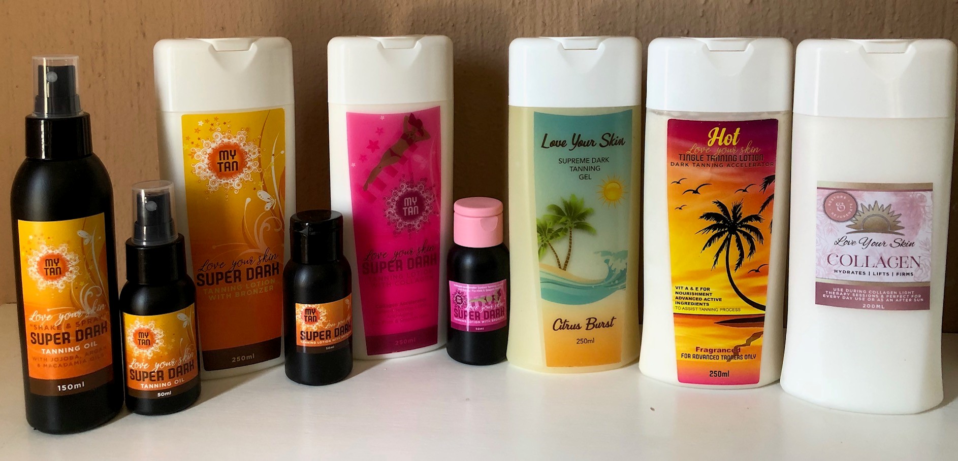 Tanning Products & Accessories